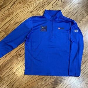 North Face Tractor Supply Company Men’s XL Pull over BLUE 1/4 Zip INSIDER PRO 21